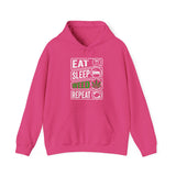 Eat-Sleep-Weed-Repeat Hoodie