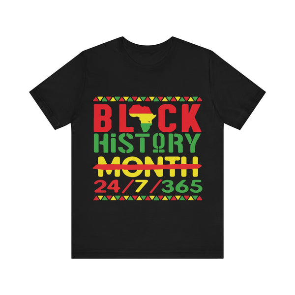 Black History 365 Short Sleeve Tee