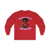 Melanated & Educated - Long Sleeve Tee